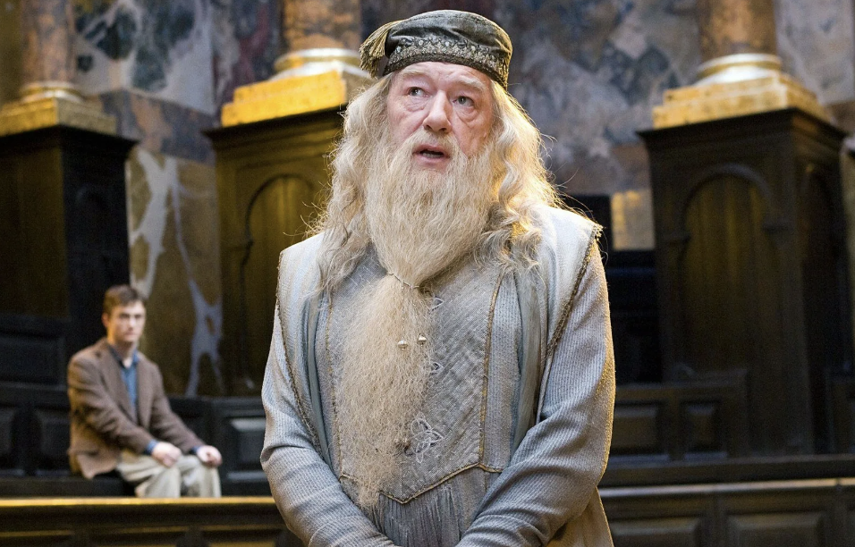 Michael Gambon interpretó a Albus Dumbledore