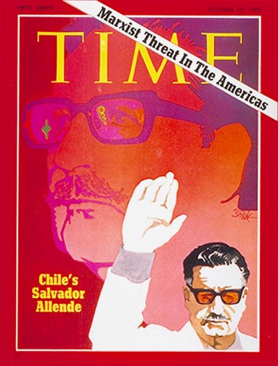 portada de la revista time salvador allende