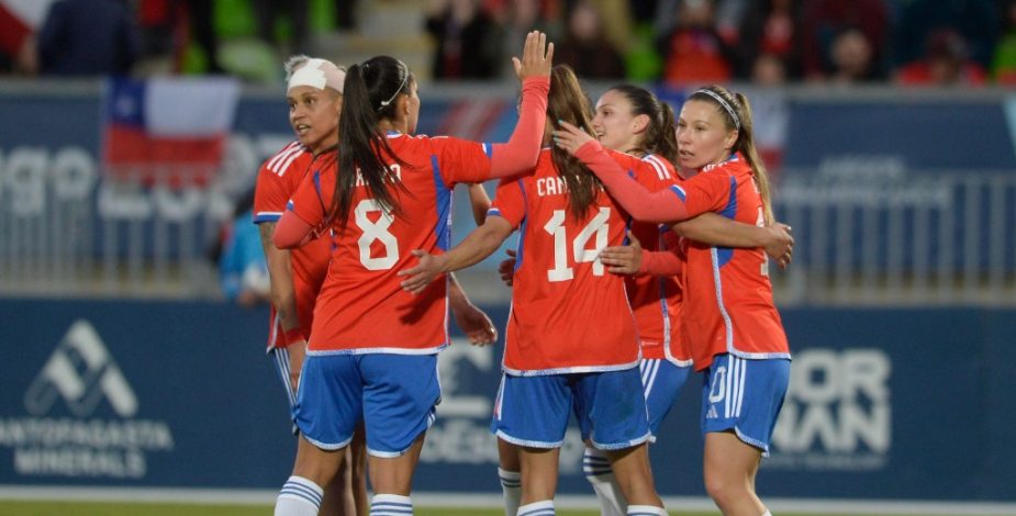 Chile femenino golea a Paraguay sin piedad en amistoso internacional