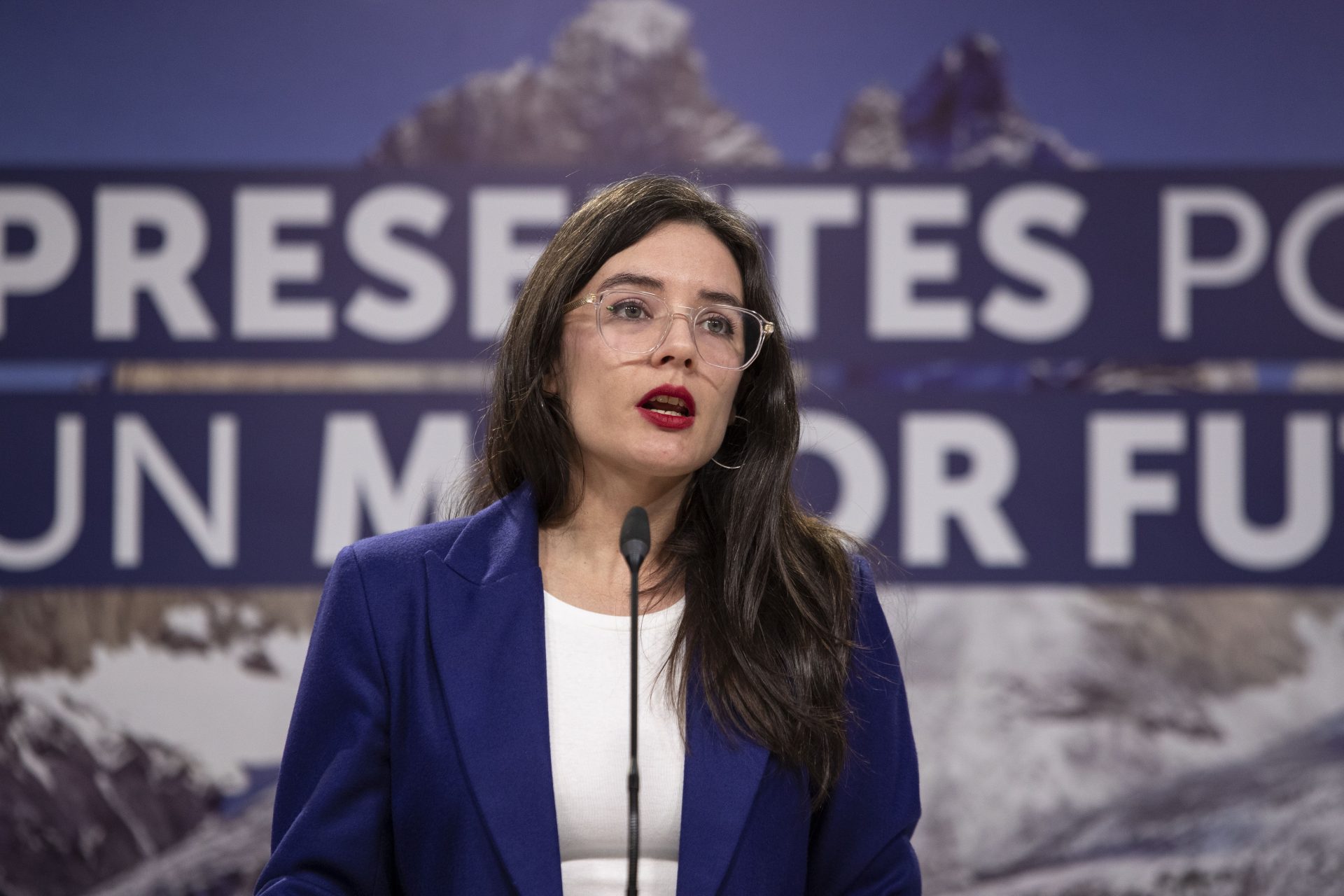 Ministra Vocera de Gobierno, Camila Vallejo.