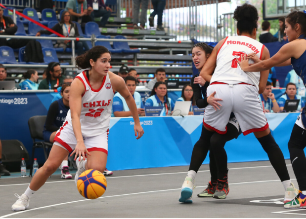 Básquetbol femenino 3x3 panamericano.