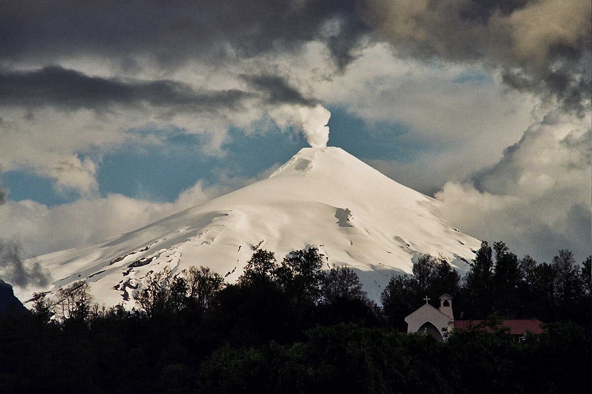 Volcán Villarrica.