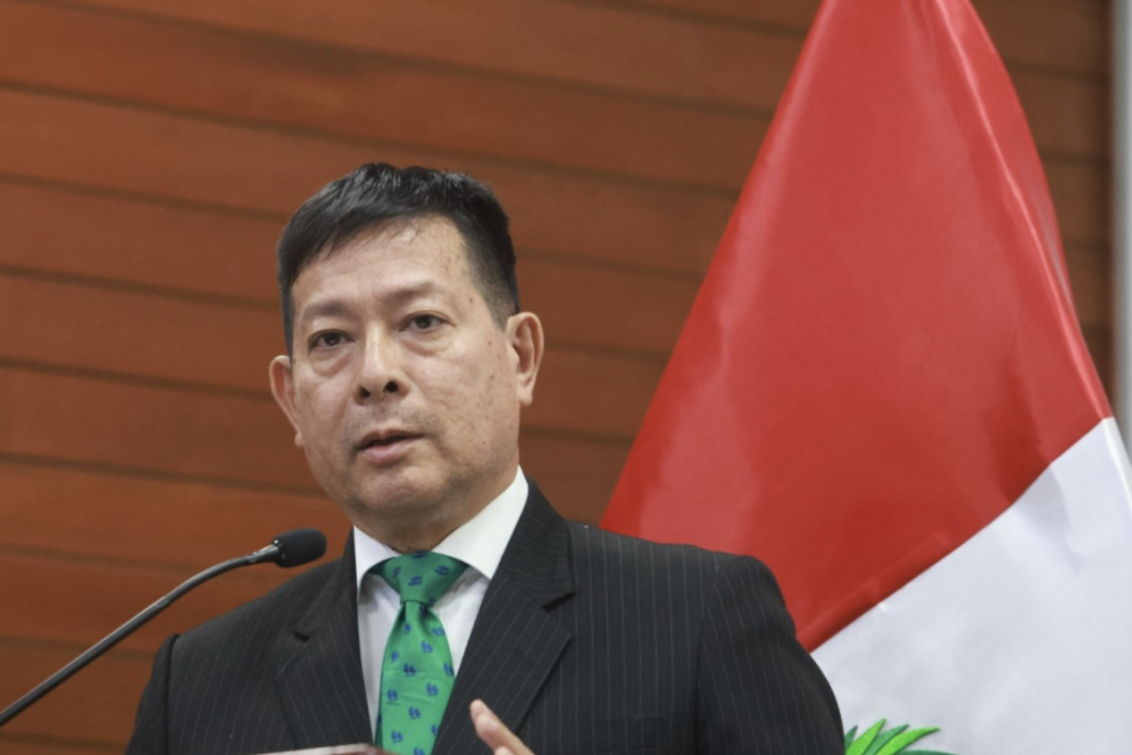 Eduardo Arana, ministro de Justicia del Perú.