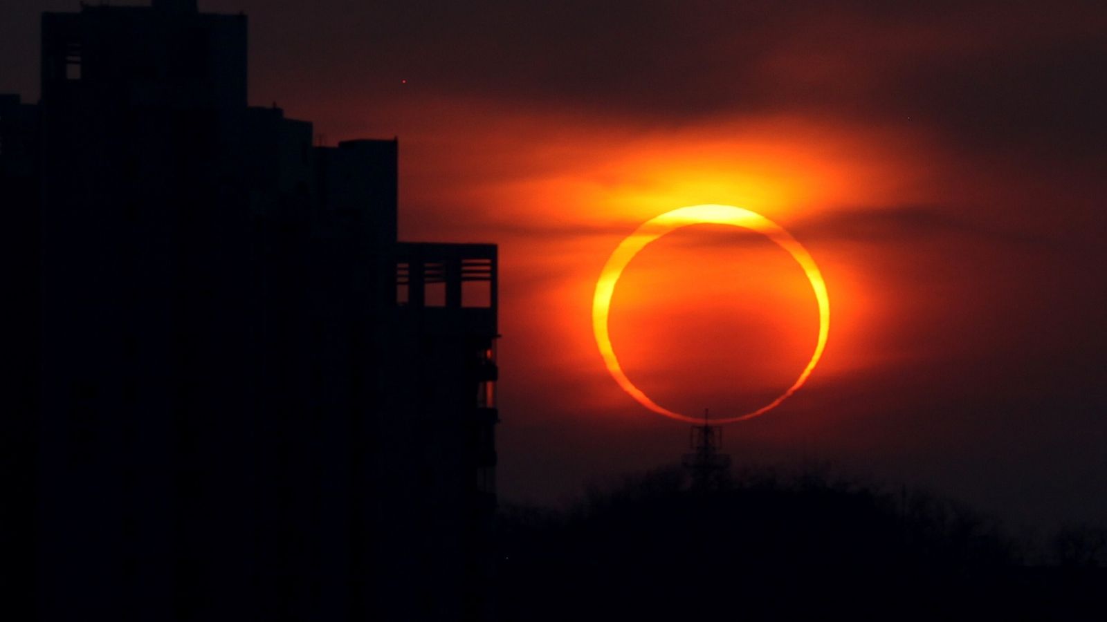 Eclipse solar anular. 