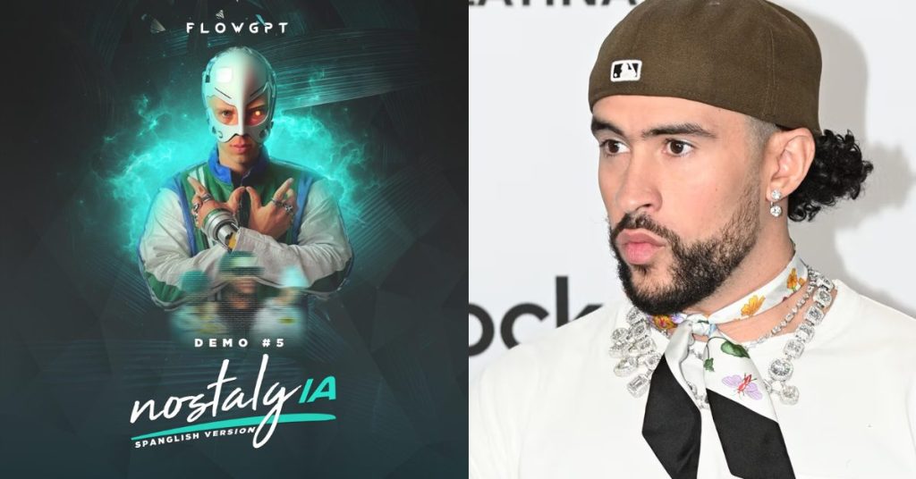 Experto opina sobre conflicto entre FlowGPT y Bad Bunny: Un tema "discutible", pero "no veo vulneración"