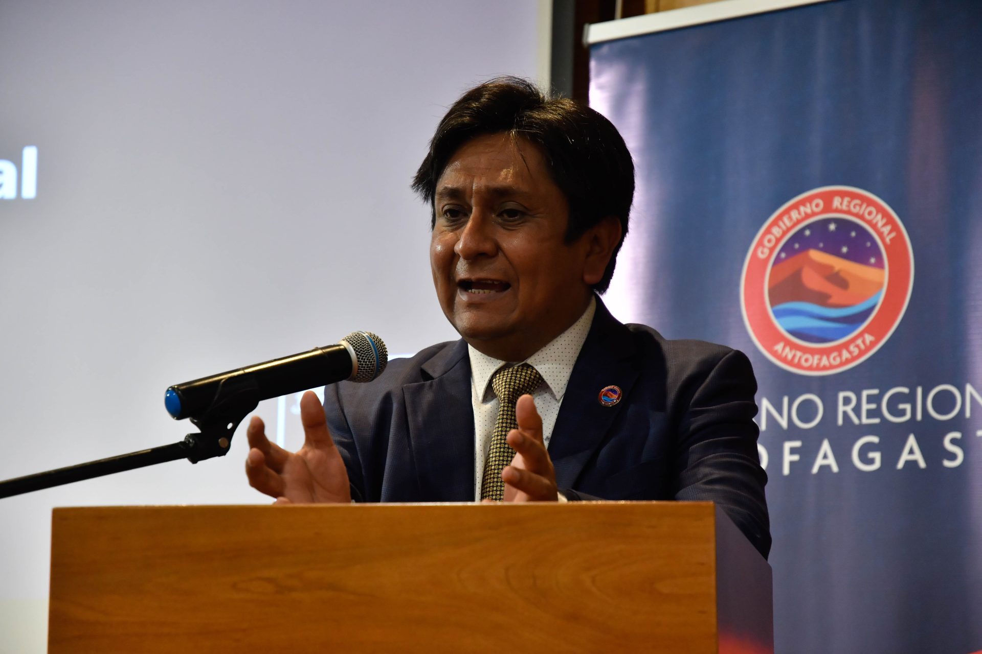 El Gobernador Regional (Gore) de Antofagasta, Ricardo Díaz.