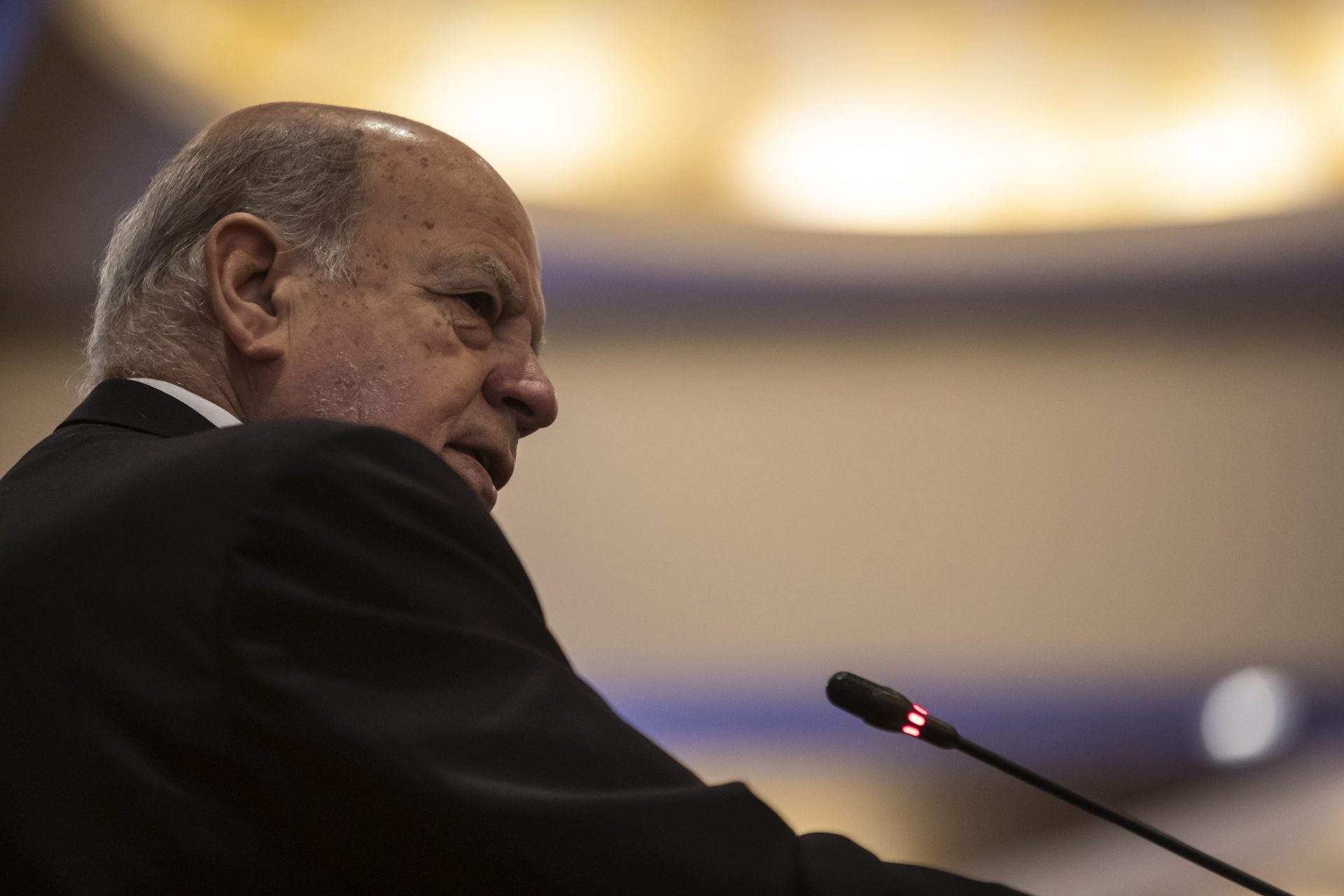 José Miguel Insulza (PS), senador y exministro del Interior.