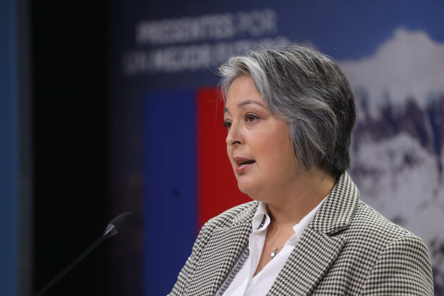 Jeannette Jara, ministra del Trabajo