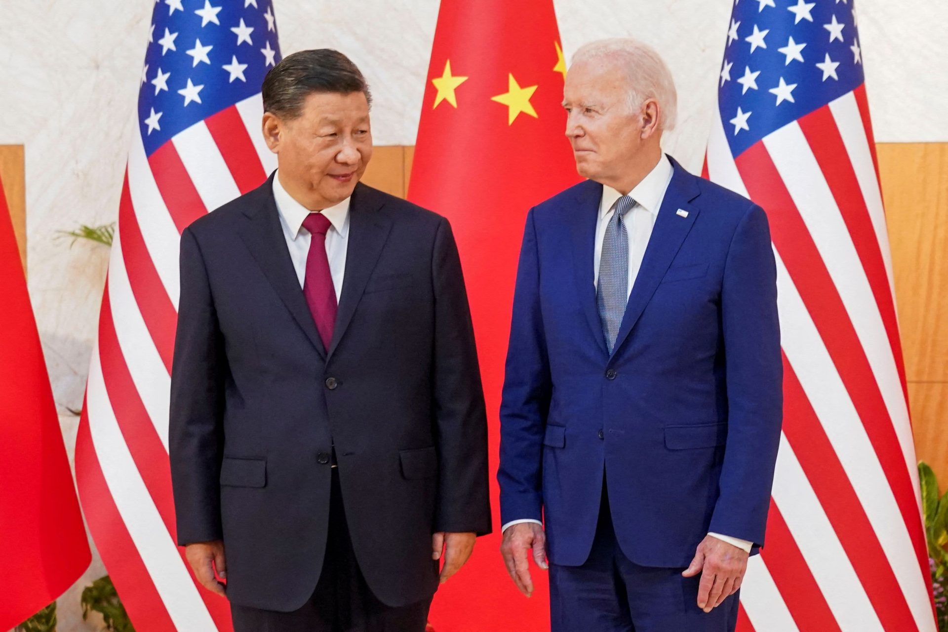 Joe Biden y Xi Jinping.