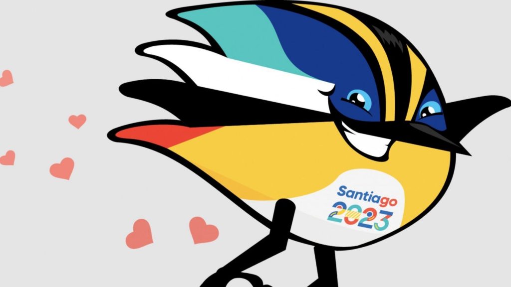 Fiu, la mascota de Santiago 2023.