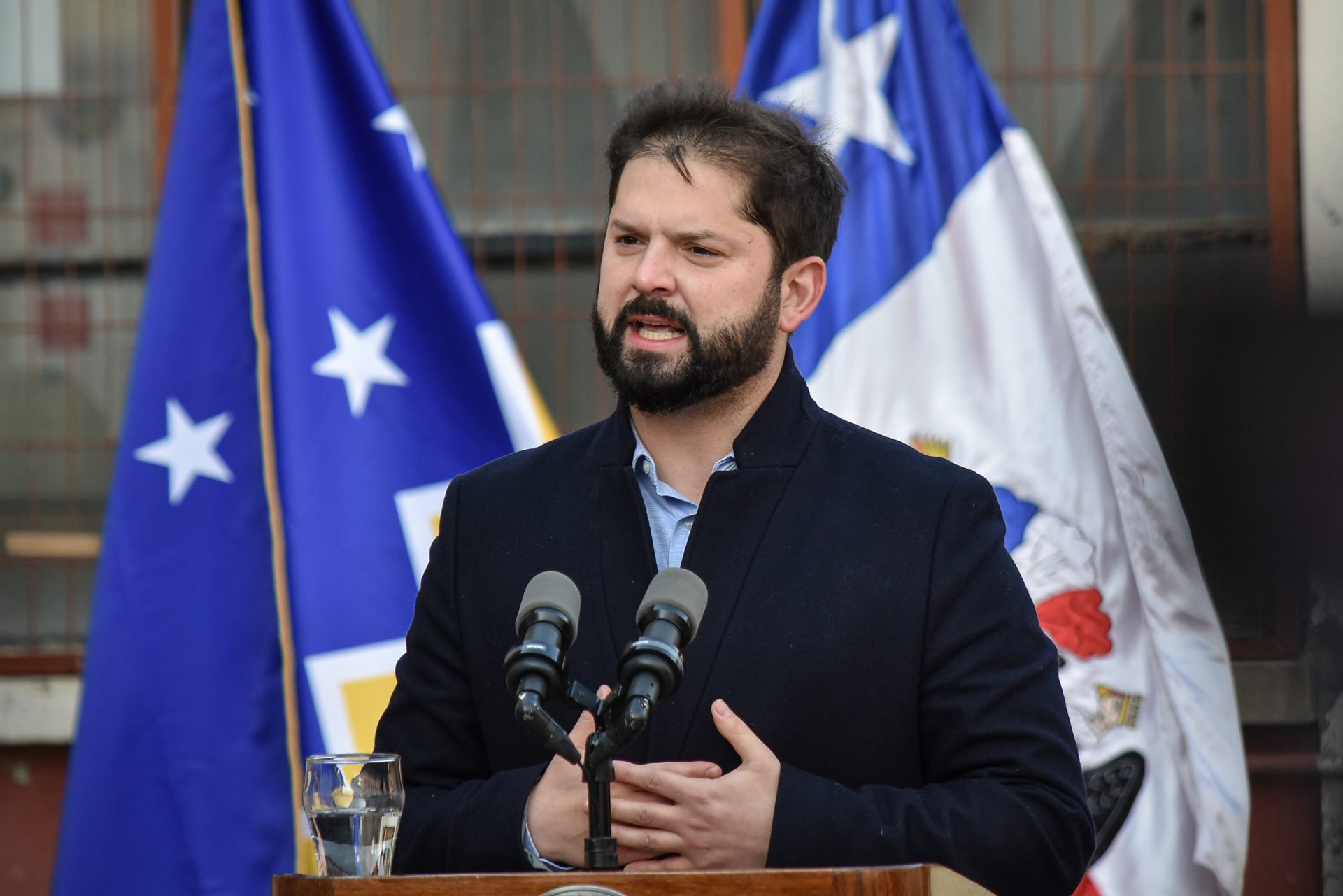 Boric pide corregir un mapa, recordando conflicto con Argentina.