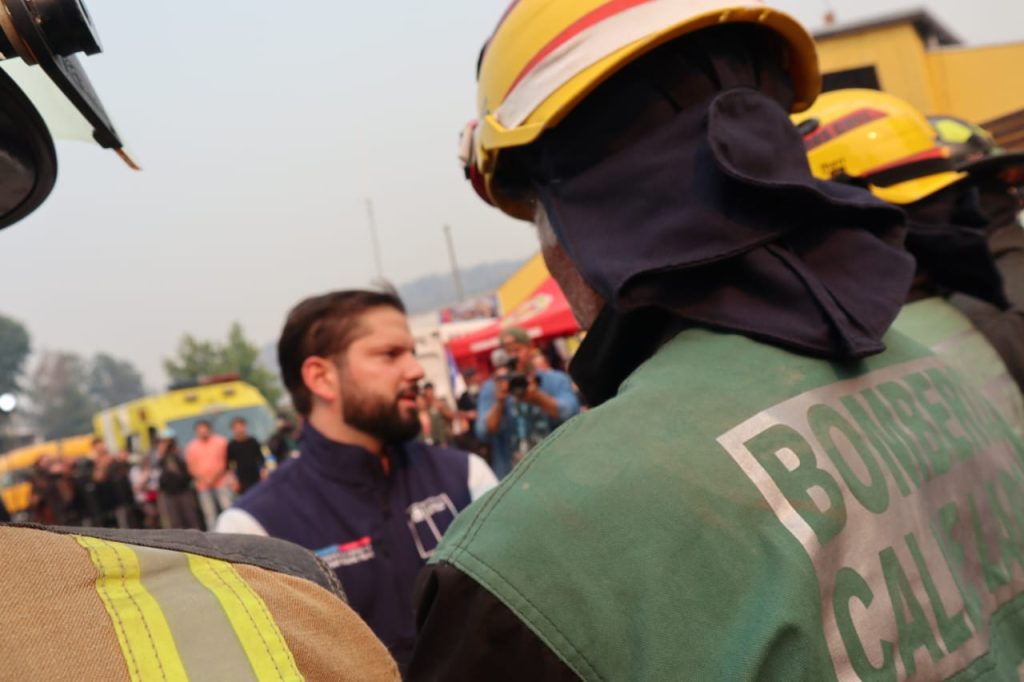 Boric e incendios: "Vamos a tener un verano complejo".