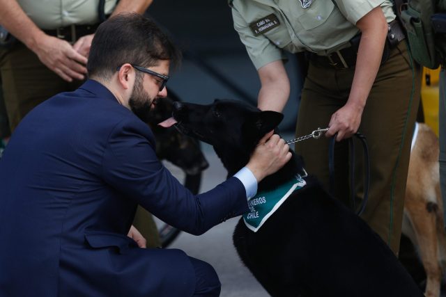 Boric defiende a Carabineros y critica dichos de dirigentes políticos.