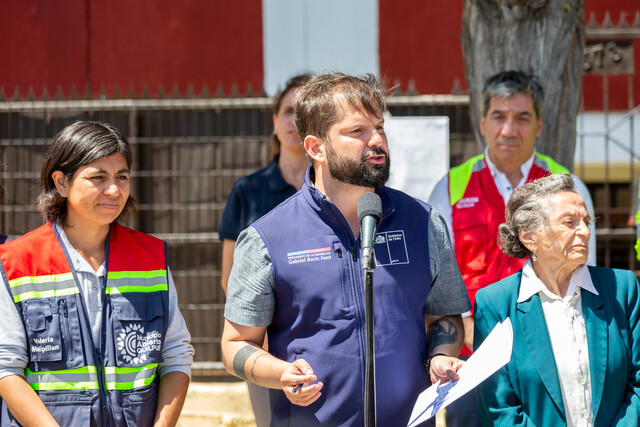 Boric inicia gira presidencial por la Región del Maule.