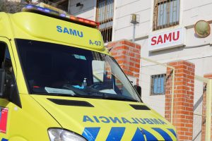 Ancud: Conductor chocó a la única ambulancia de Samu
