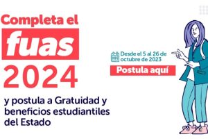 Extienden plazo para postular al FUAS 2024