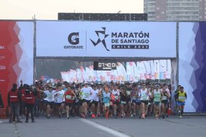 Cortes y desvíos de tránsito por la Maratón de Santiago
