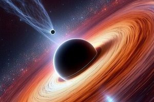 Un equipo de astrónomos ha anunciado el posible descubrimiento de un fenómeno sin precedentes en el centro de una galaxia ubicada a unos 800 millones de años luz de distancia, se trata de un agujero negro.