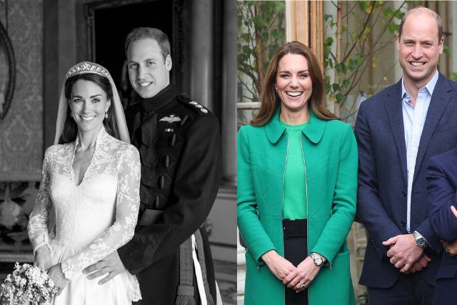 Los duques de Cambridge compartieron una imagen para conmemorar sus 13 años de matrimonio, mostrando sus trajes de bodas en la fotografía compartida en sus plataformas digitales.