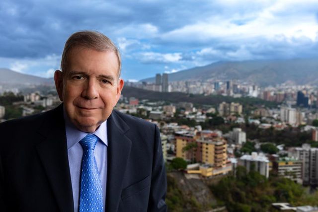 El excandidato presidencial de Venezuela, Edmundo González