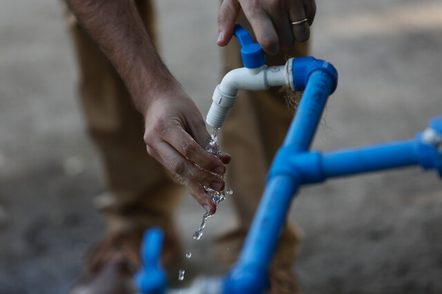 corte de agua