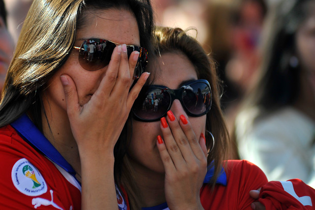 Chile vs Brasil: A 10 años del palo de Pinilla en el Mundial 2014