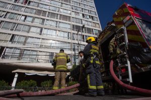 Incendio en San Miguel deja a una mujer fallecida