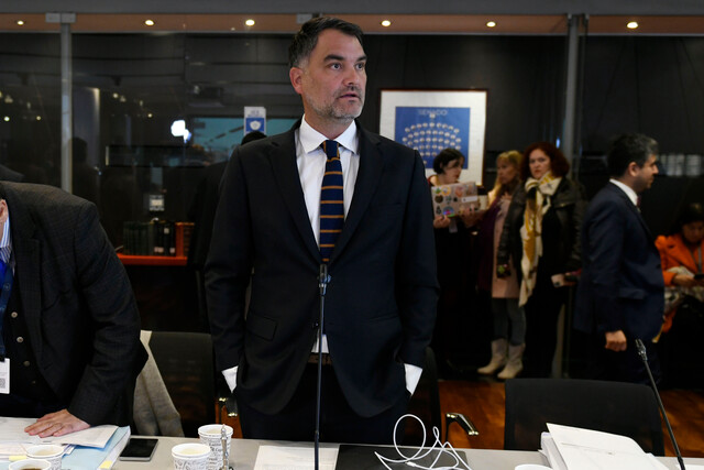 Javier Macya habla por la situación de su padre. Foto referencial Agencia Uno.