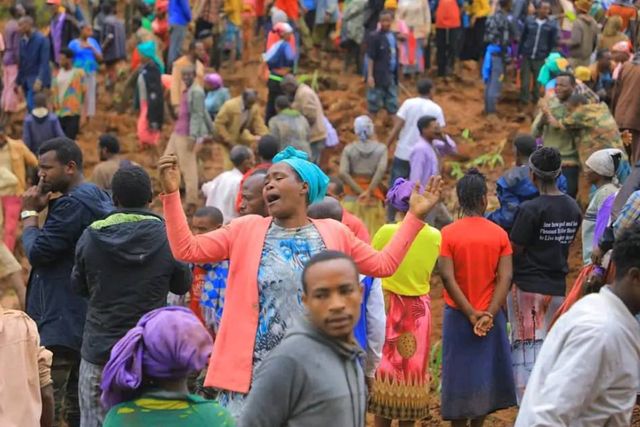Cifra de Muertos por deslizamientos en Etiopía aumenta a 257 y la ONU teme que Ascienda a 500