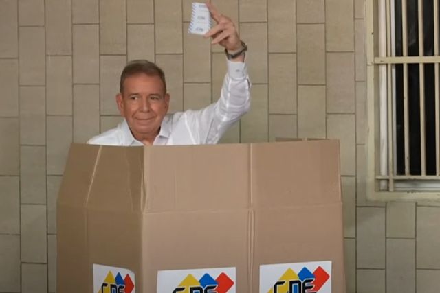 Candidato opositor confía en que las fuerzas armadas harán respetar resultado de la elección en Venezuela