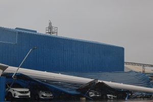 Temporal de viento en el sur deja impactantes videos