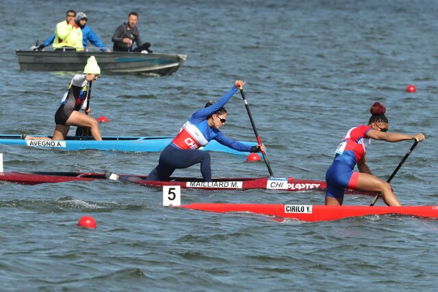 Mailliard y Paula Gómez terminan cuartos en C2 500m en París 2024