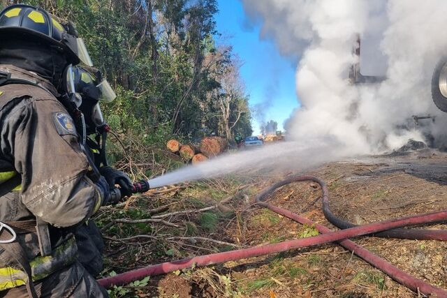 Registran un nuevo ataque incendiario en La Araucanía