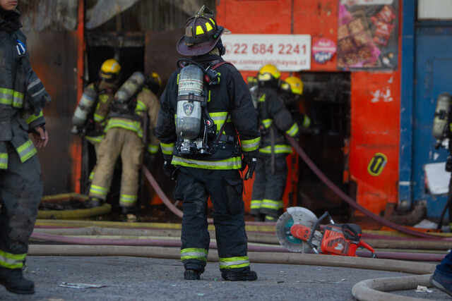 Incendio en Paine