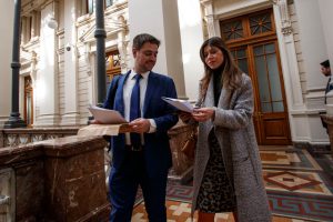 Daniel Manouchehri y Daniella Cicardini presentarán una acusación constitucional contra ministros vinculados a Hermosilla - Agencia UNO