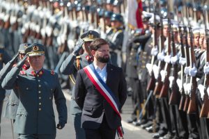 Este domingo 15 de septiembre, el presidente Gabriel Boric participó al Te Deum evangélico de las Fiestas Patrias 2024 en la comuna de San Bernardo.