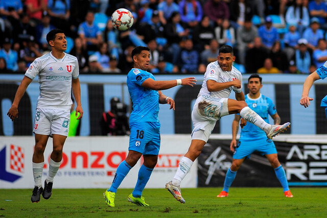 La U cae contra Iquique y tiemblan en el campeonato