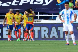 Colombia derrota a Argentina 2-1 y hace historia en las Eliminatorias