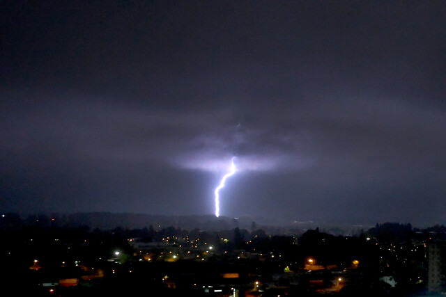 Posibles tormentas eléctricas