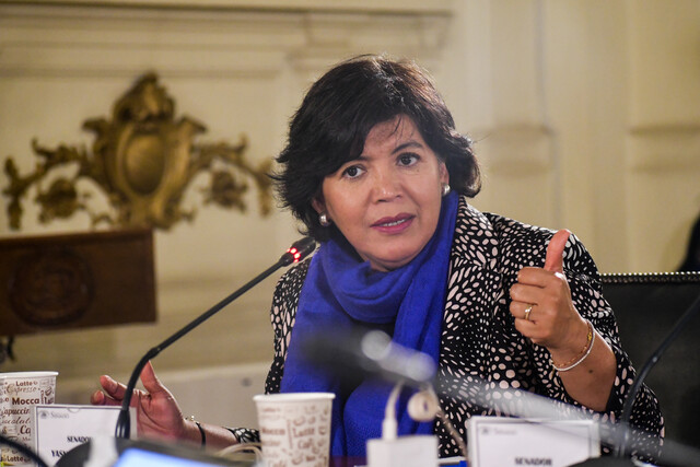 Fotografía de la senadora Yasna Provoste