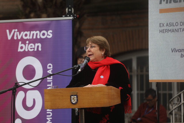 Bachelet apoyo a Hassler