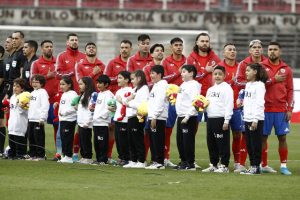 Fotografía de la Selección Chilena de Fútbol.