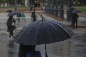 lluvia en la zona central