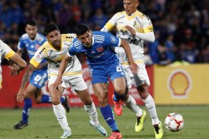 Fotografía del partido entre Universidad de Chile y Coquimbo Unidos por Copa Chile