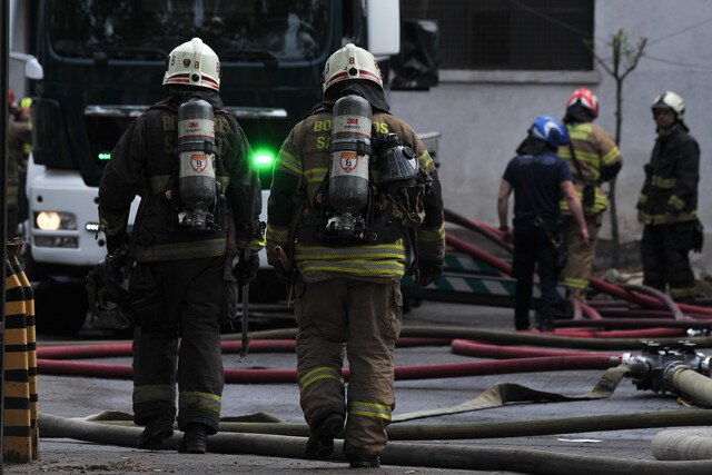 incendio en Recoleta