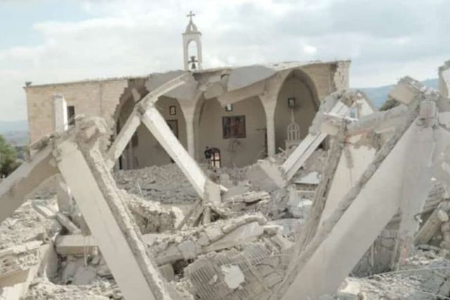 Israel bombardea zona cristiana en el Líbano