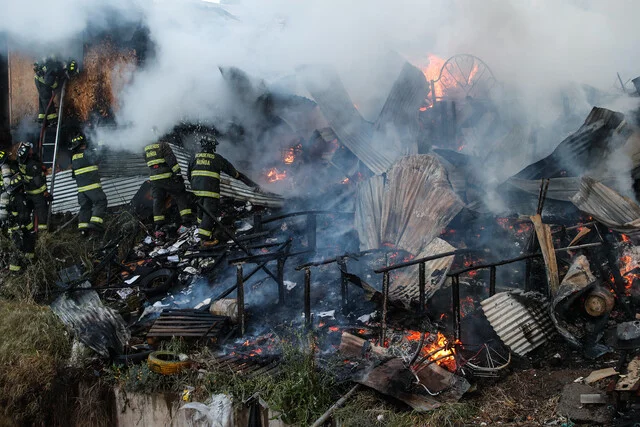 Puente Alto incendio