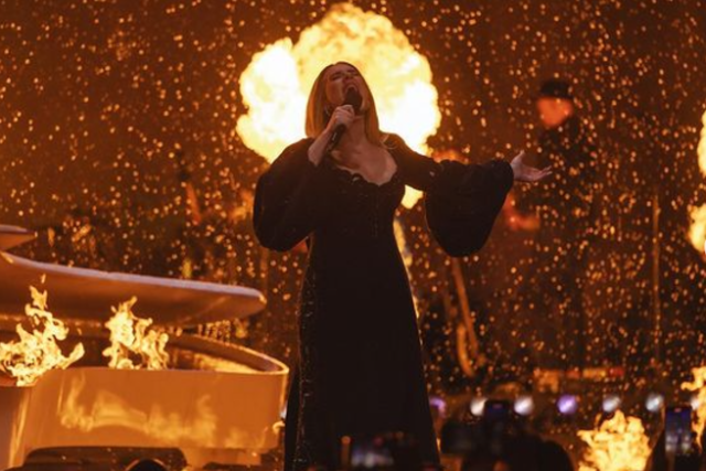 Adele despidió Las Vegas