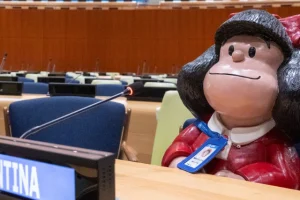 Mafalda intérprete ONU