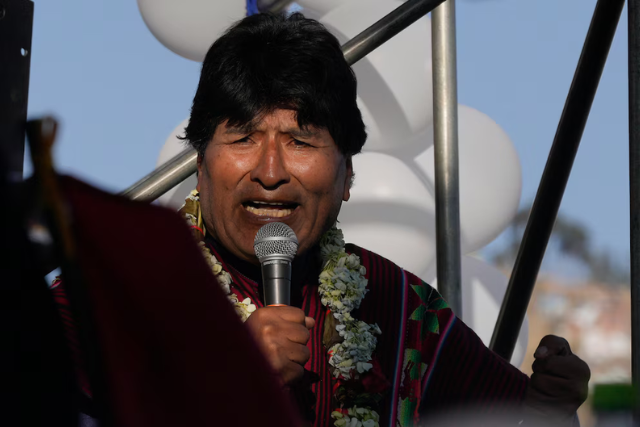 Evo Morales denuncias